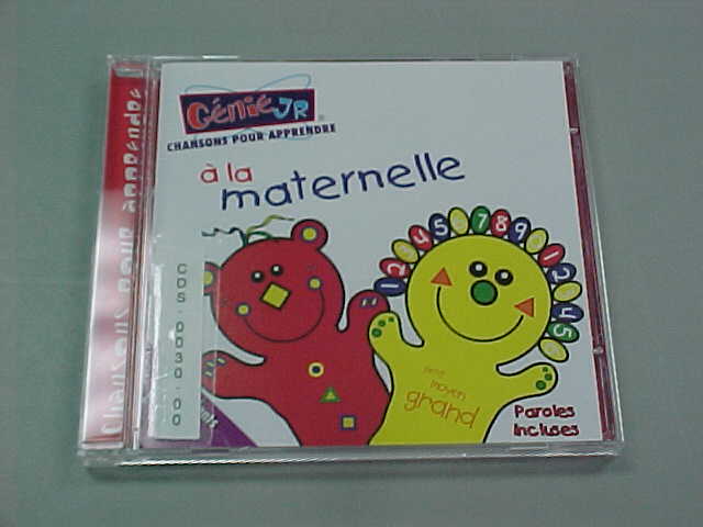 à La Maternelle (music Cd)